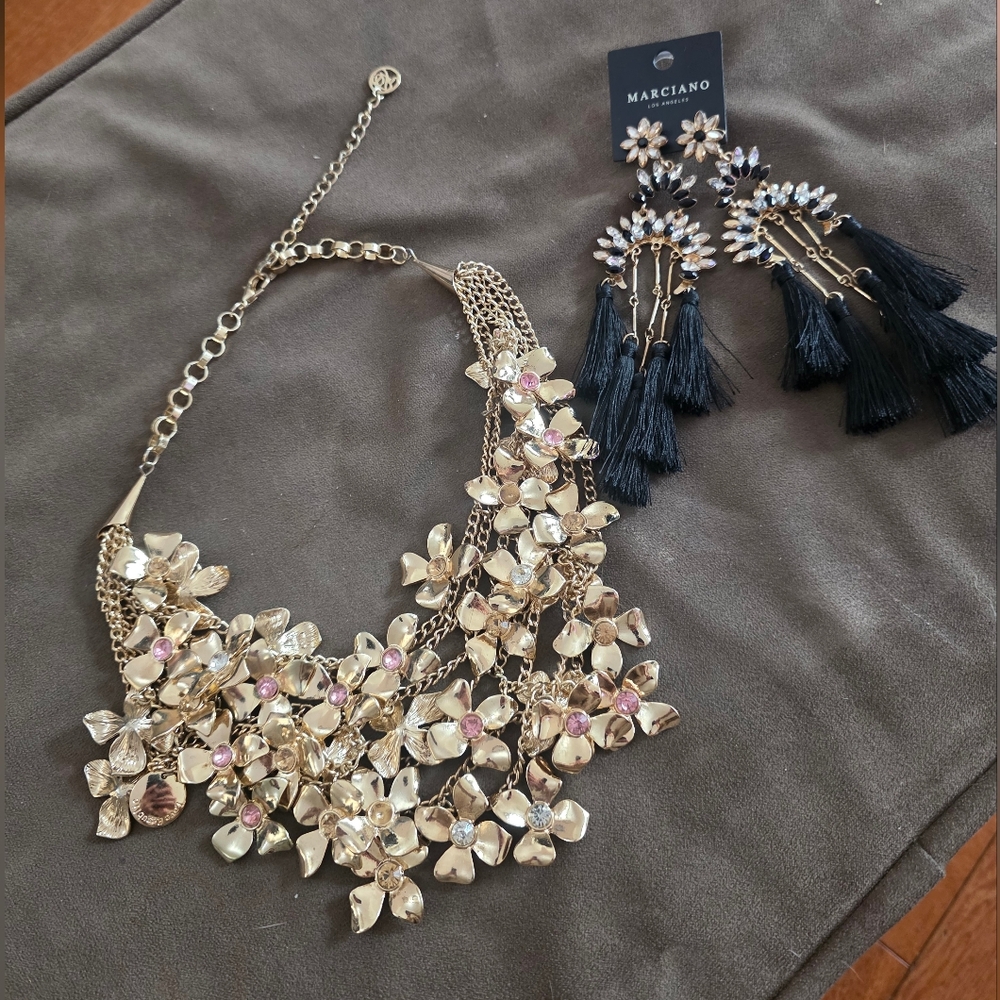 Marciano necklace and earring - Picture 2 of 5